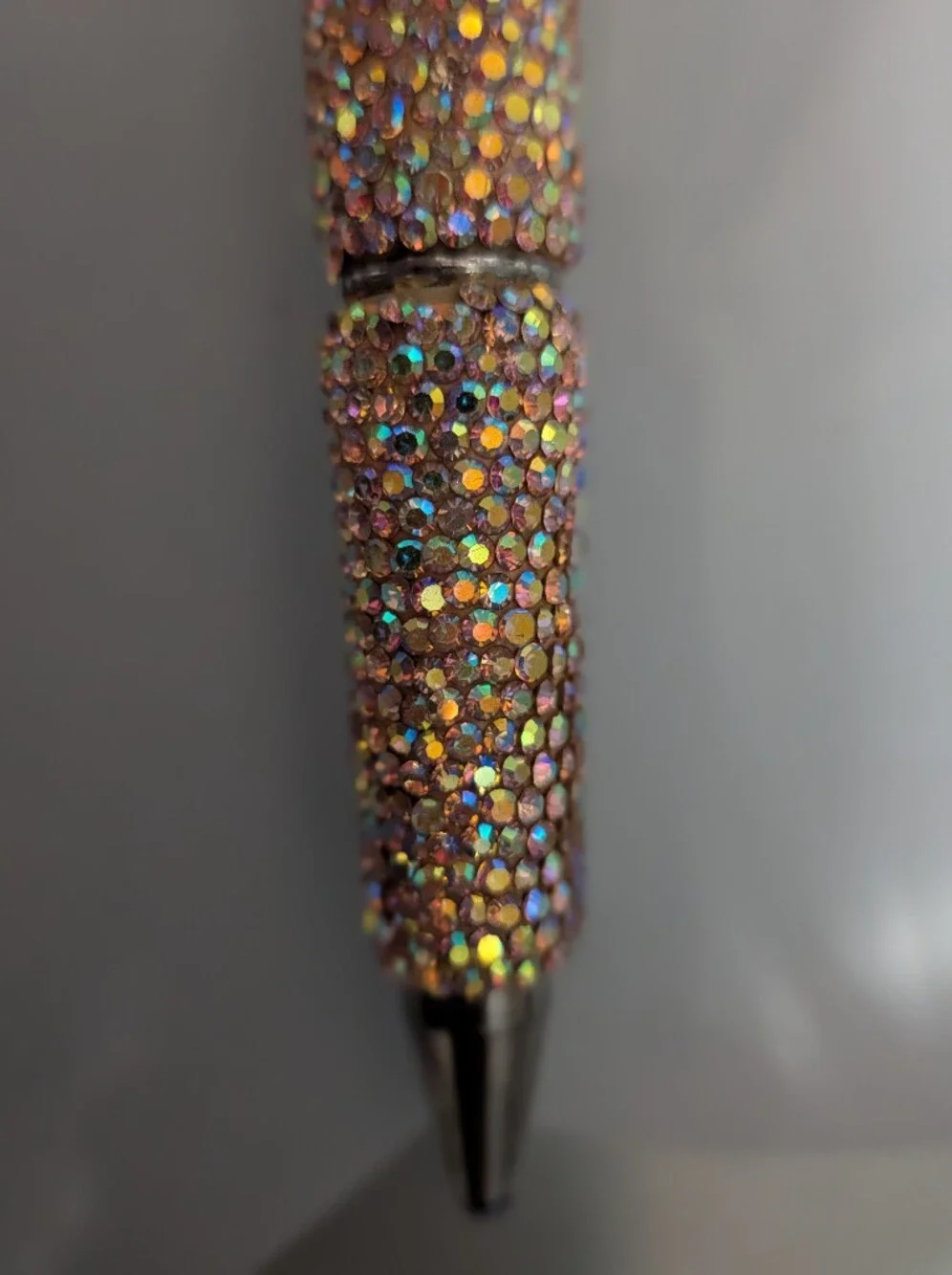 Red Labubu Pen,,Very Sparkly And Beautiful! Fun Pen! Handmade By Me!